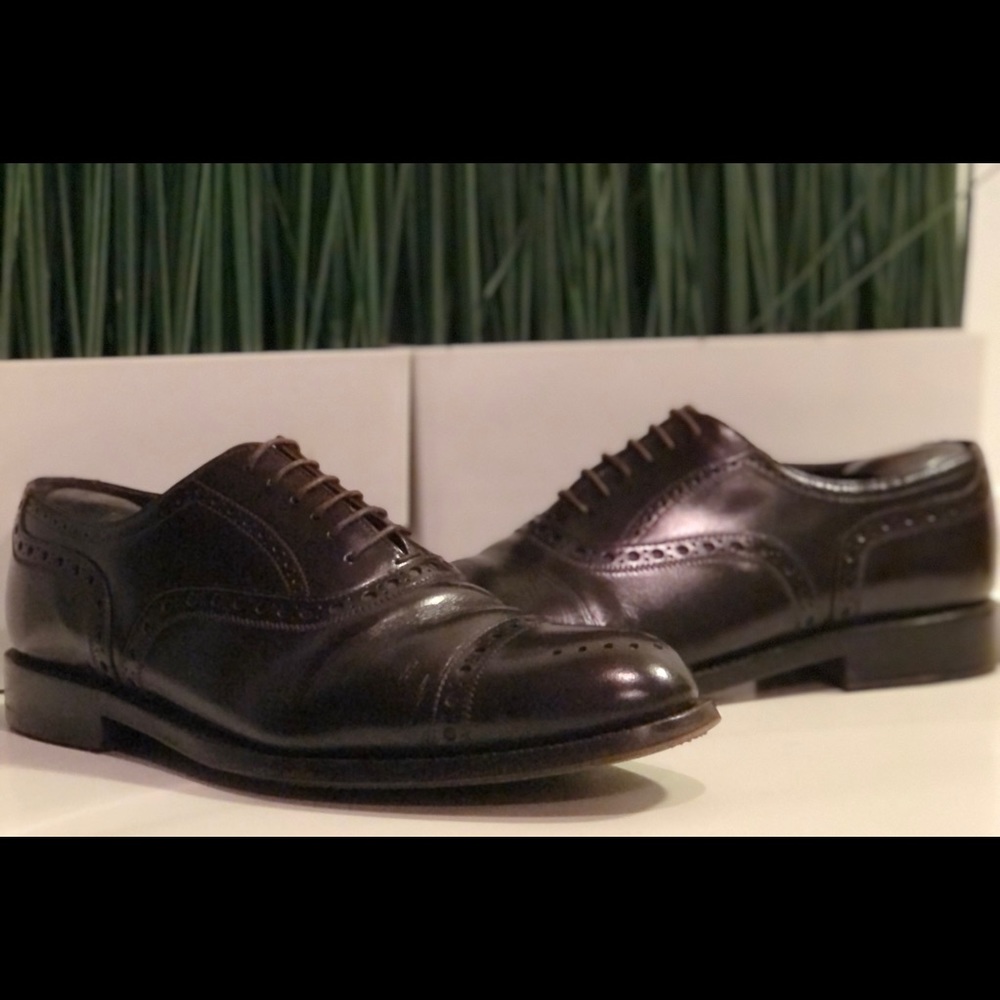 Prada brown leather Oxford 🔥👍Great Shoes